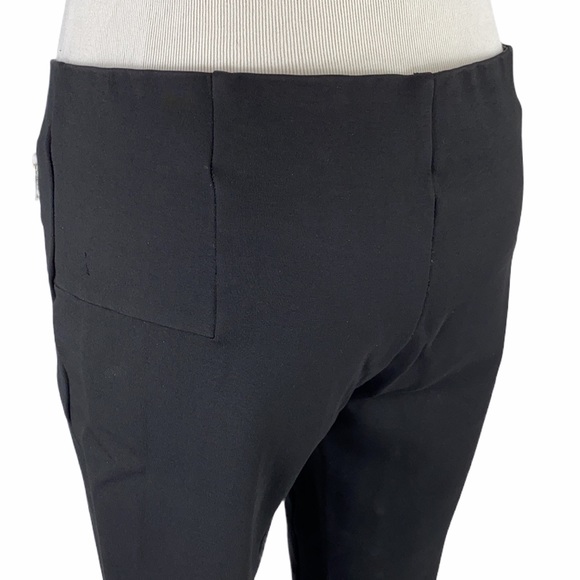 Zara Basic Black Zipper Detail Knit Leggings - Picture 11 of 16